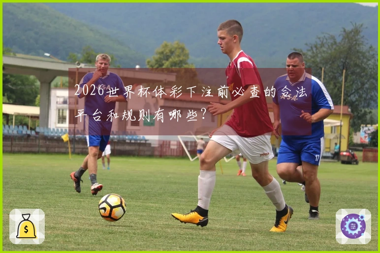 2026世界杯体彩下注前必查的合法平台和规则有哪些？